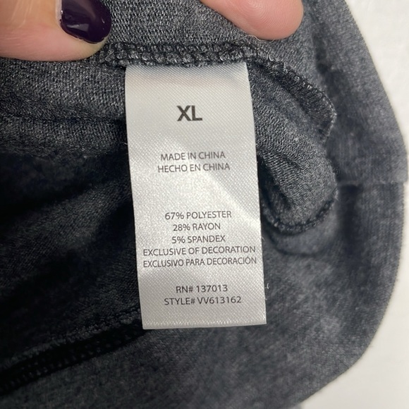 Wildfox Gray Real Life Nightmare Sweet Dreams Sweatshirt Size XL - Picture 4 of 5